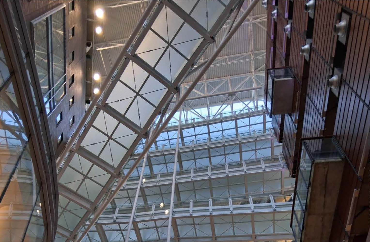 Atrium of the CARE/Cincinnati research building