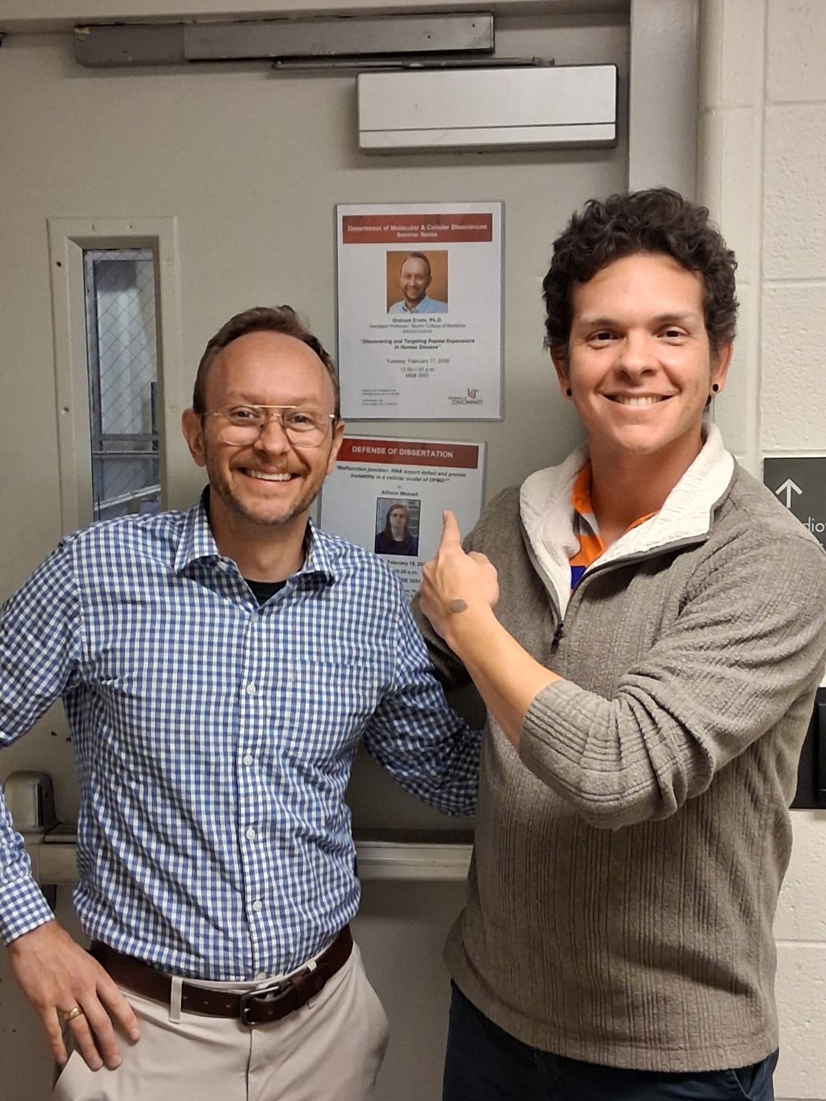 Graham visits UC image