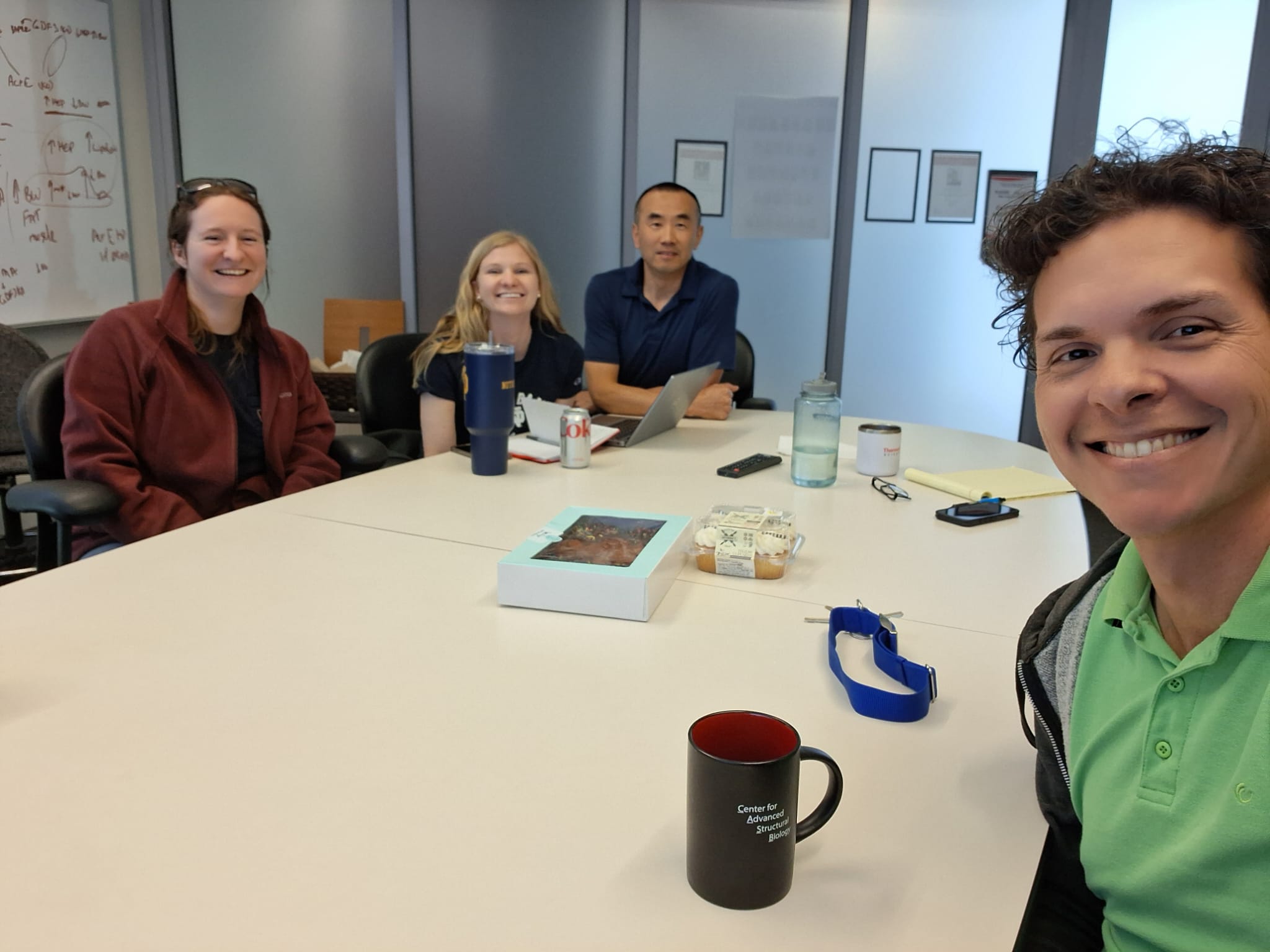 Our first lab meeting! image